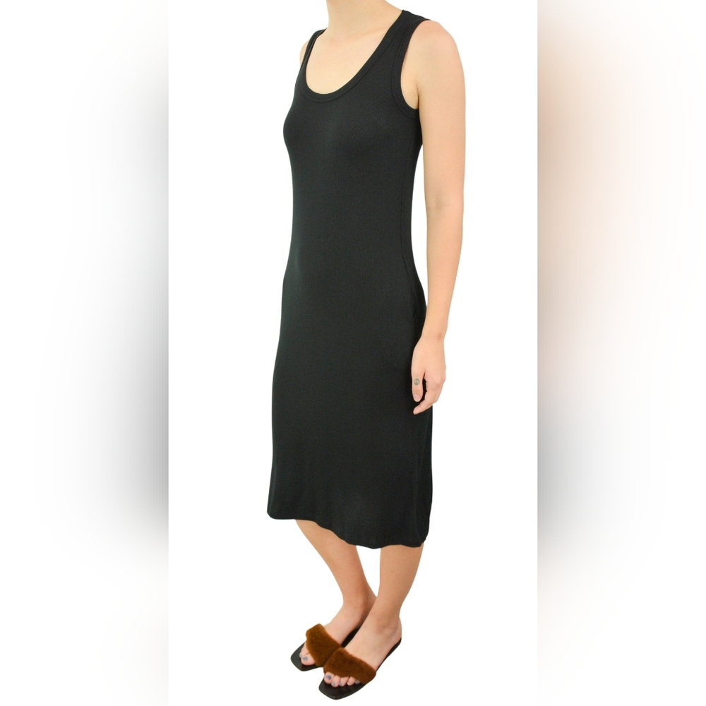 Elegant Black Sleeveless Dress